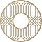 Ekena Millwork Empire Wood Fretwork Pierced Ceiling Medallion, Birch, 38"OD x 13 7/8"ID x 1/4"T CMWP38X38X0250EPBI - alternate 4